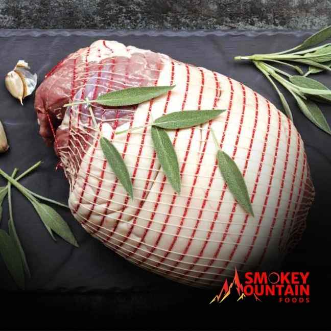 Cold Smoked Gammon Leg Ham Uncooked -Approx. 1kg.