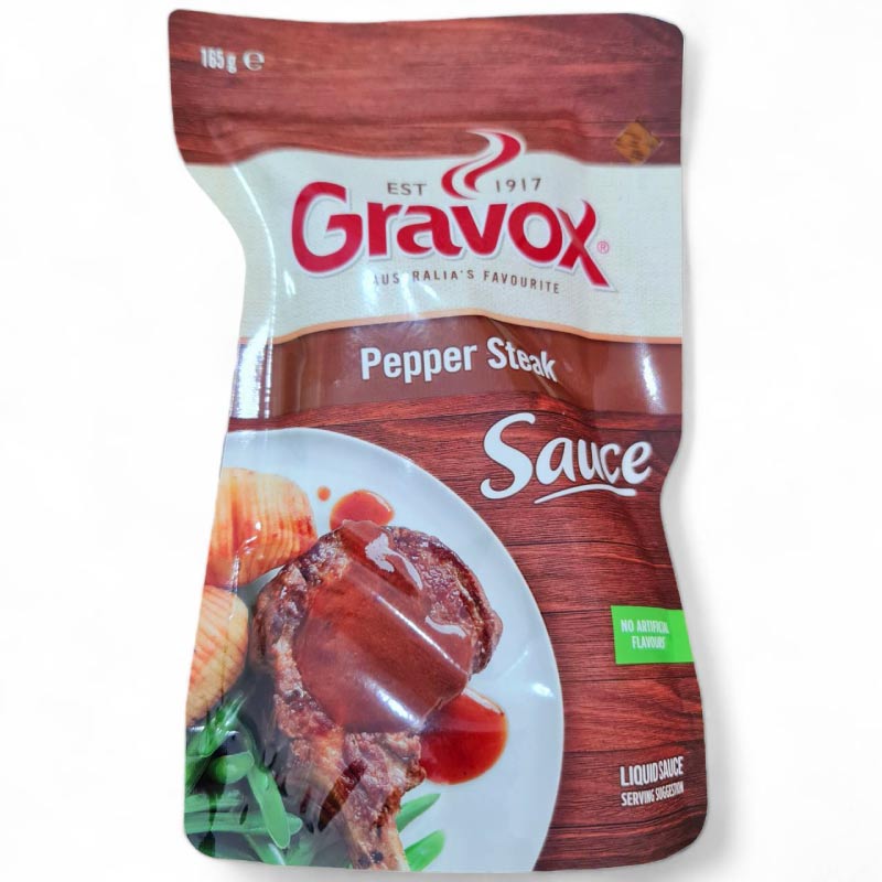 Gravox Steakhouse Finishing Sauce Premium Pouch 160G