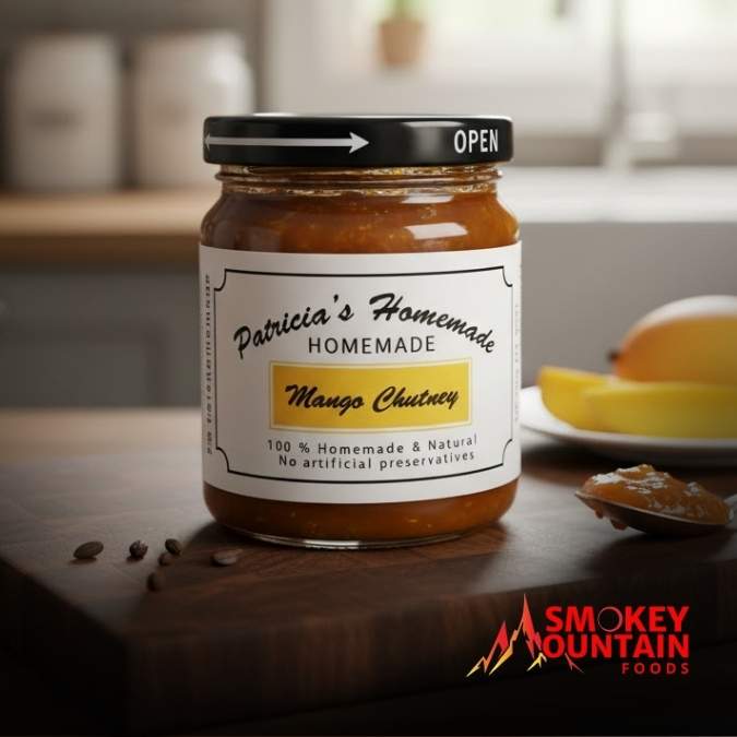 Golden Mango Chutney 210g – Pure & Natural | No Preservatives