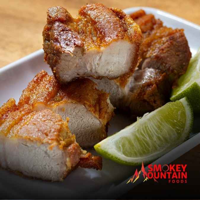 Skin-On Pork Belly Cubes - 500g